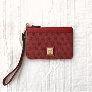 Dooney & Bourke monogram wristlet